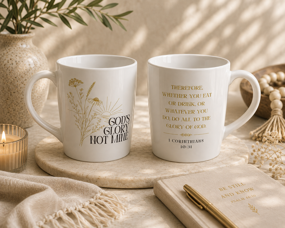 GOD'S GLORY, NOT MINE MUG